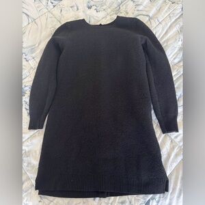 Women's Madewell Black Merino Wool Dress